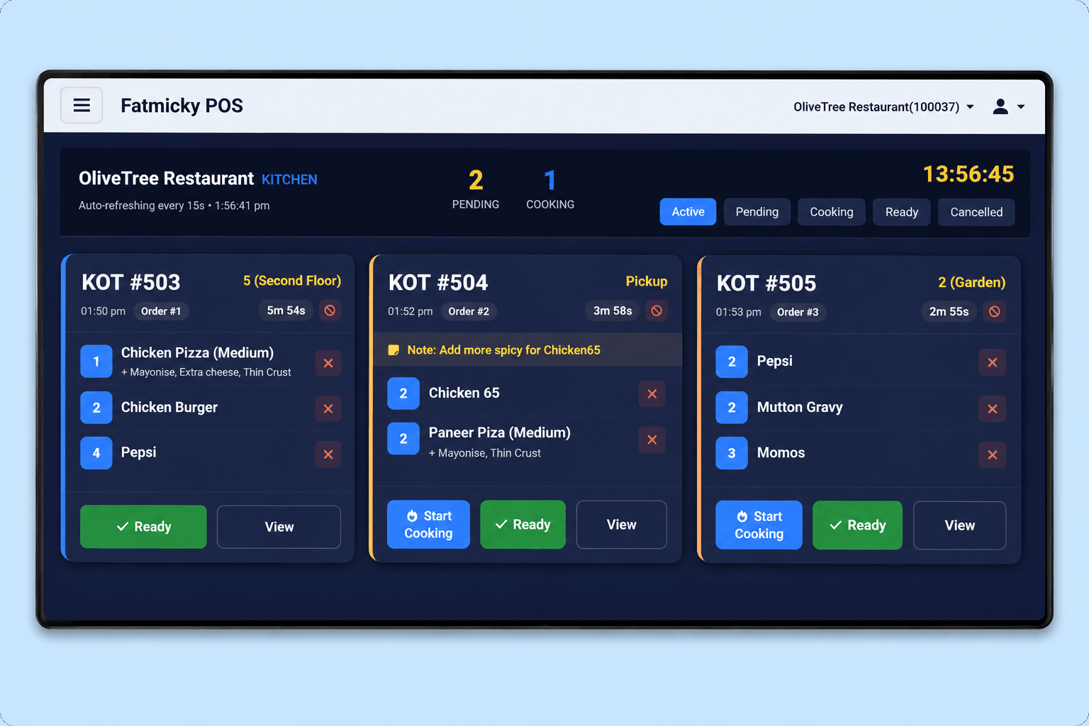 Fatmicky POS Dashboard
